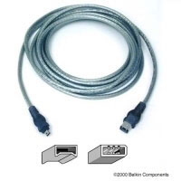 Belkin IEEE 1394 FireWire� Compatible Cable (CF1100VFR1.8M-G)
